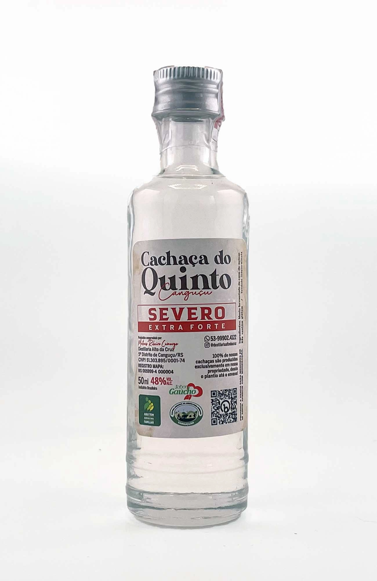 Cachaça do Quinto SEVERO EXTRA FORTE 50ml