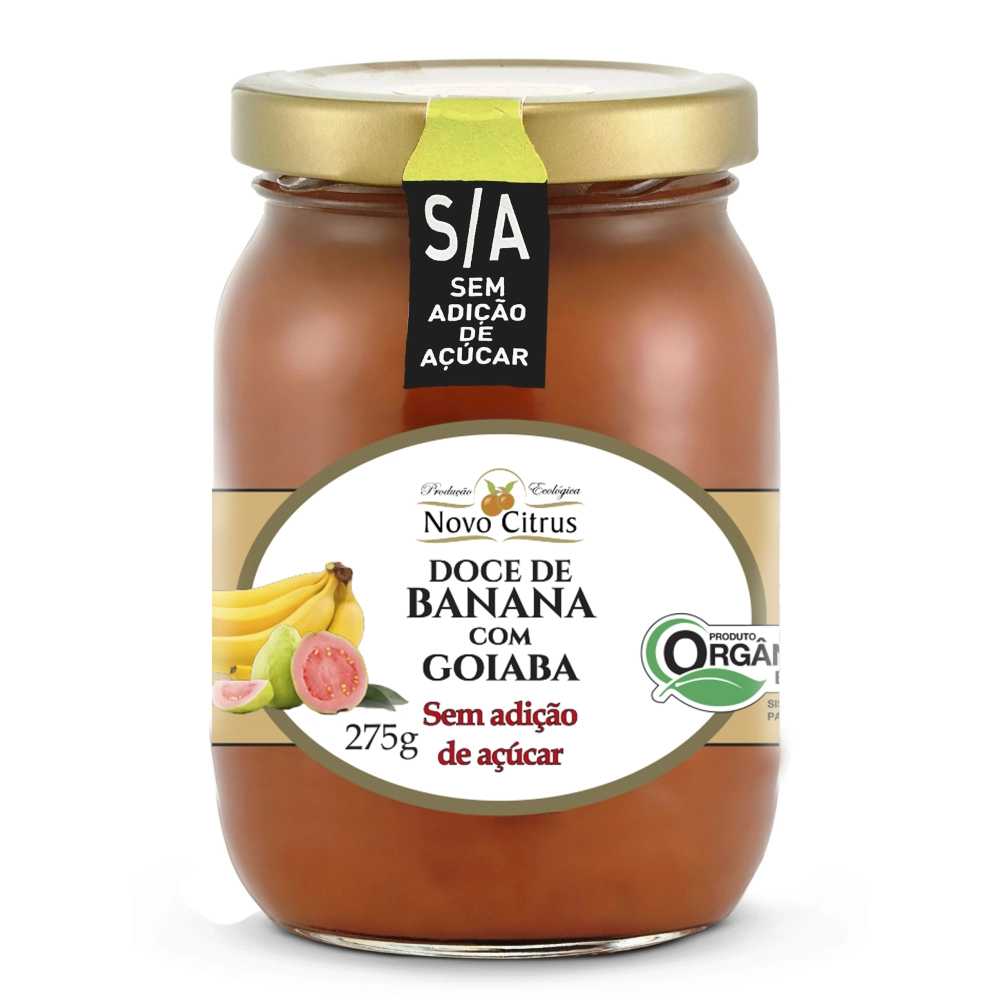 Doce de Banana com Goiaba Sem Adição de Açúcar 275 g