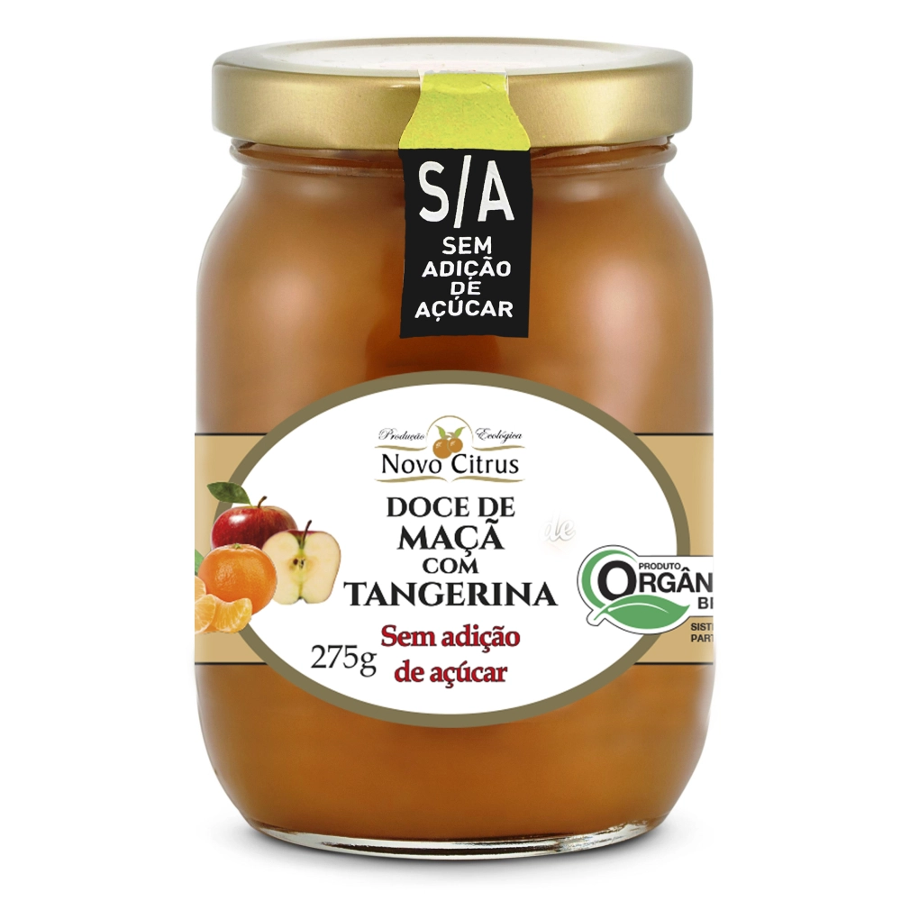Doce de Maçã com Tangerina Sem Adição de Açúcar 275 g