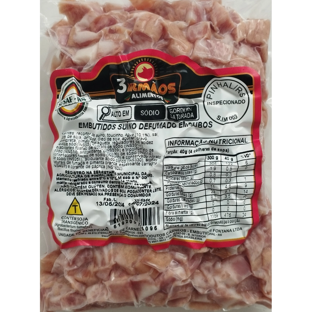 Embutido em Cubos 300g