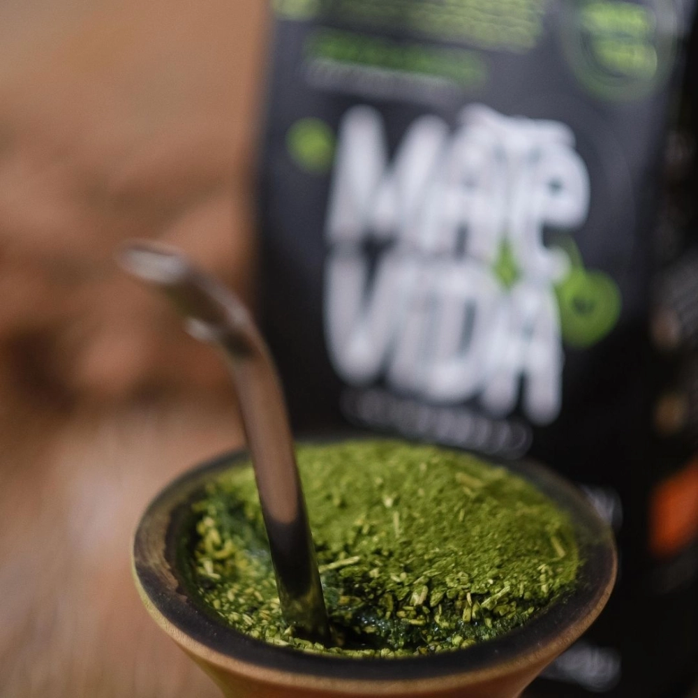 Erva-Mate Moída Grossa embalagem laminada 1 Kg (Caixa com 10 unidades)