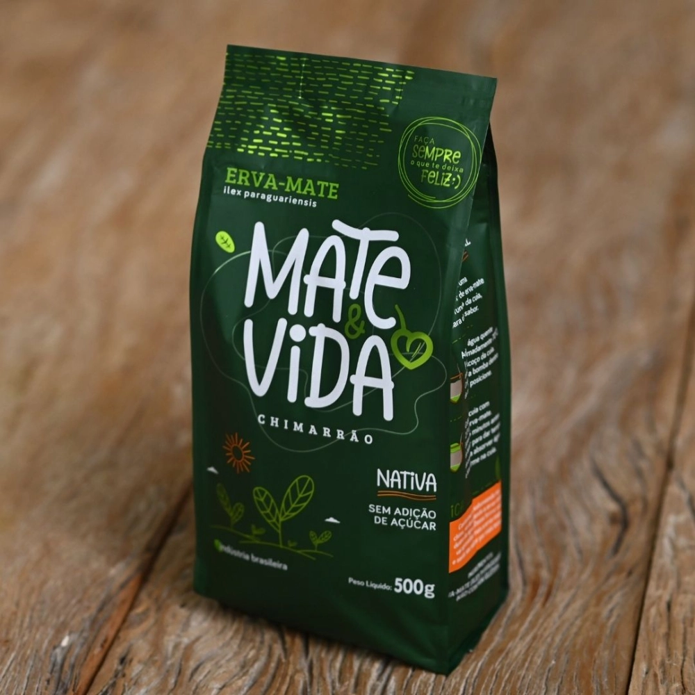 Erva-Mate Nativa embalagem laminada 500 g (Caixa com 10 unidades)