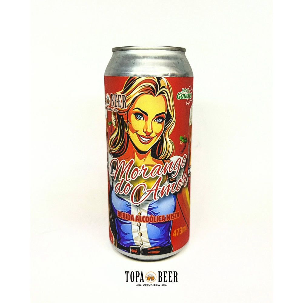 Fardo Misto – 5 Latas de 473ml de Cada | (Chopp) Morango do Amor, (Chopp) Bergamota e American IPA