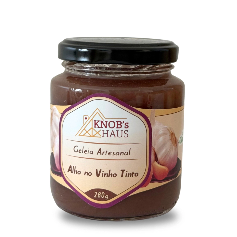 Geleia de Alho no Vinho Tinto 280g