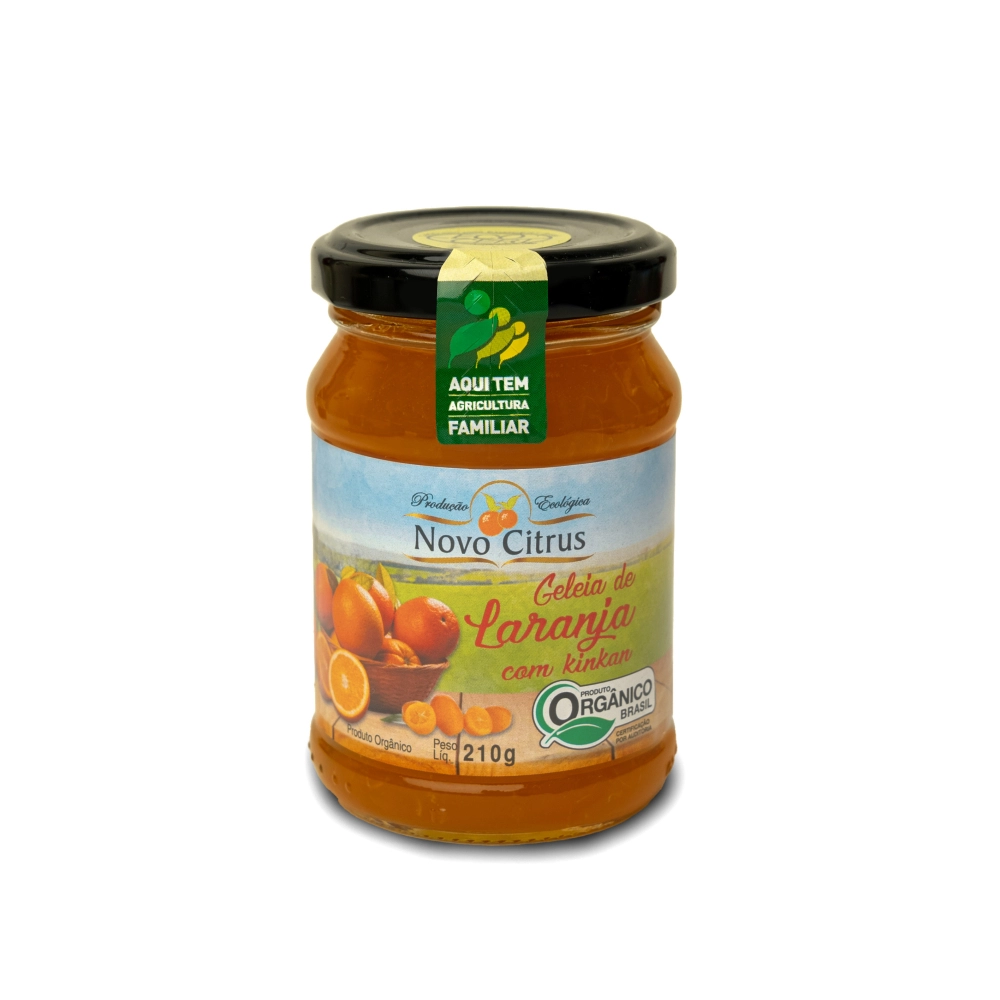 Geleia de Laranja com Kinkan 210 g
