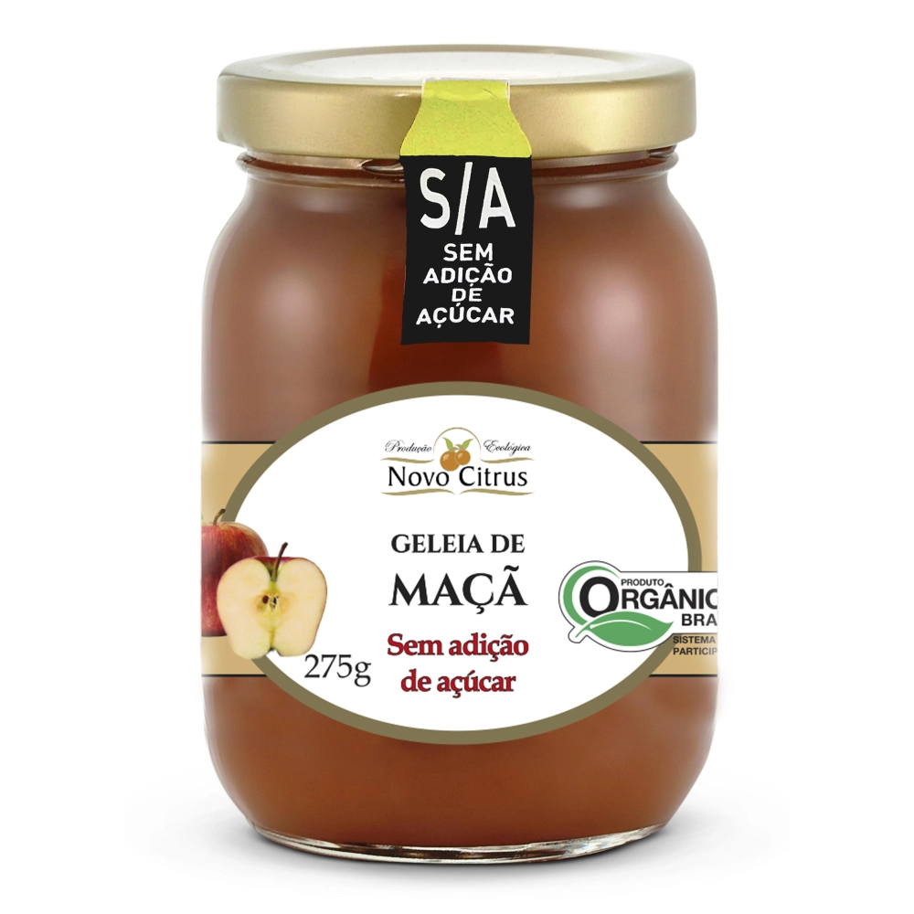 Geleia de Maçã Sem Adição de Açúcar 275 g