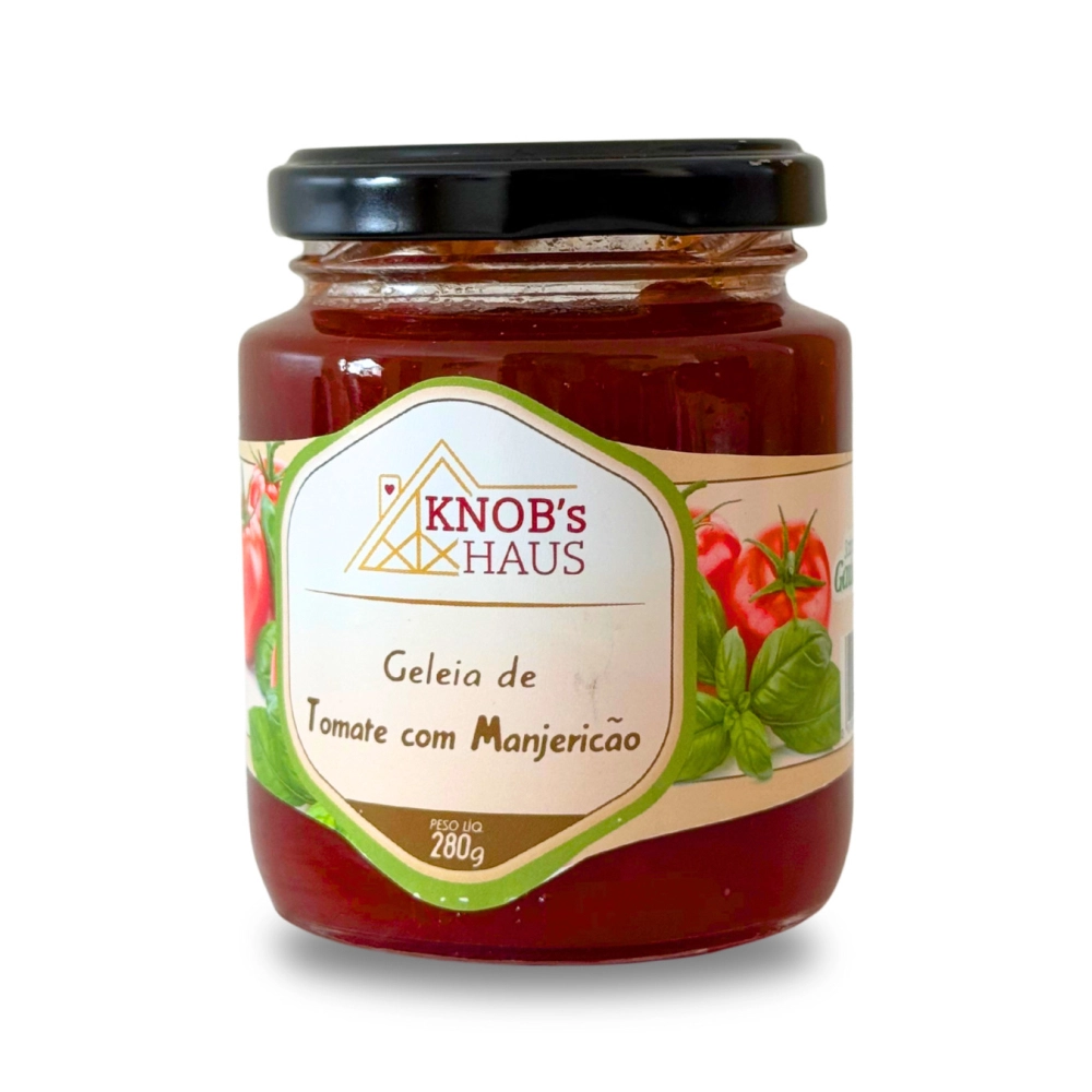 Geleia de Tomate com Manjericão 280g