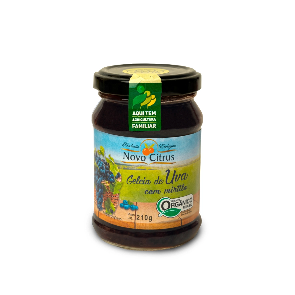 Geleia de Uva com Mirtilo 210 g