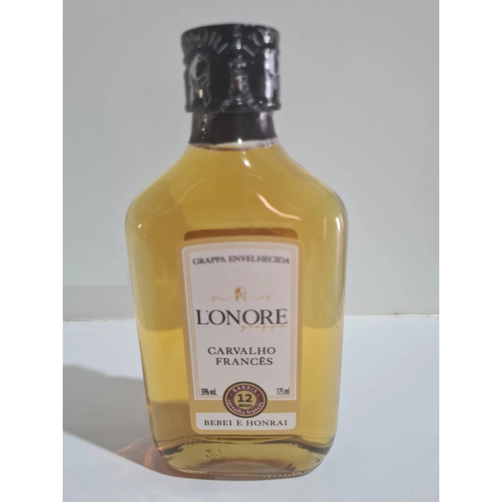 GRAPPA ENVELHECIDA 1 ANO CARVALHO FRANCÊS 175ML
