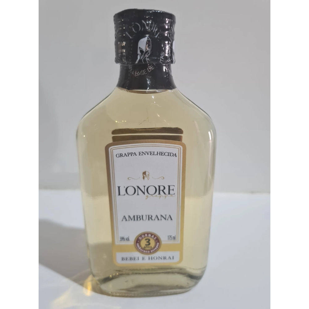 GRAPPA ENVELHECIDA 3 ANOS AMBURANA 175ML