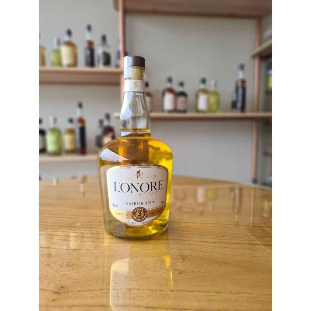 GRAPPA ENVELHECIDA 3 ANOS AMBURANA 750ML