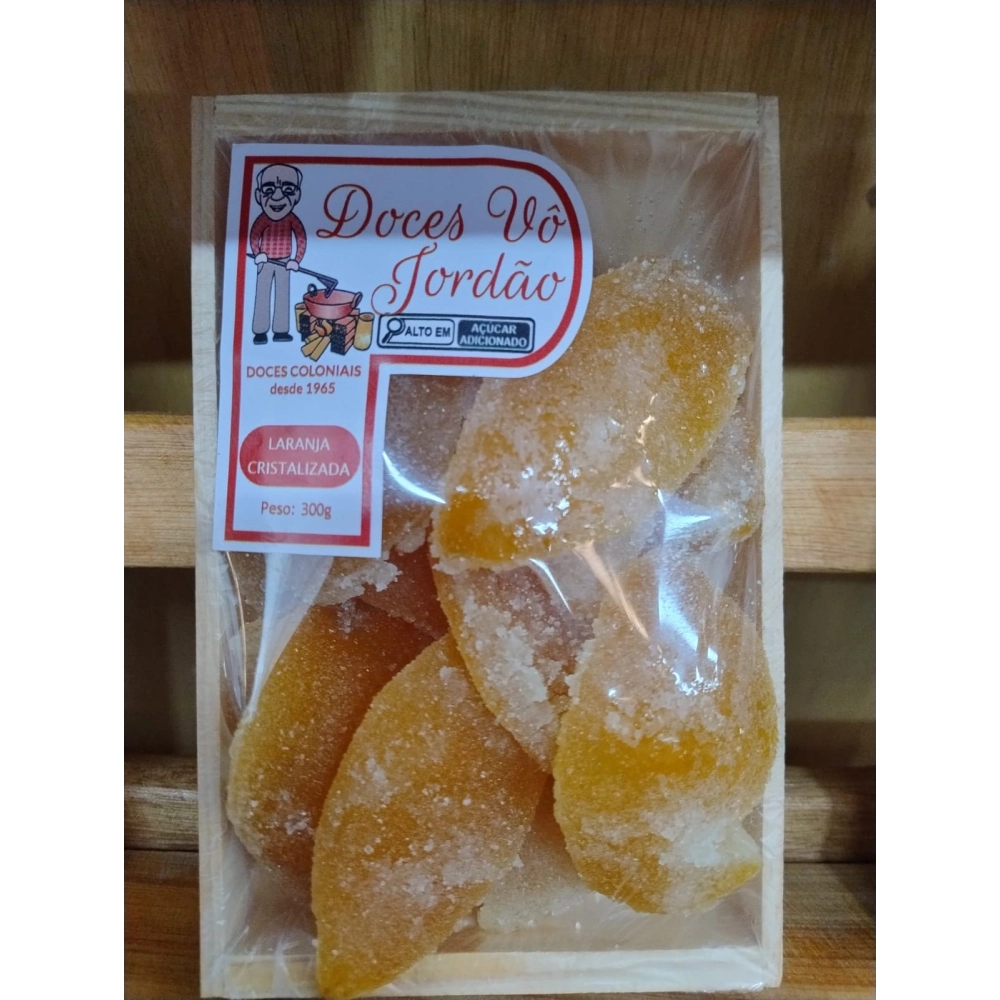 LARANJA CRISTALIZADA 400G (5UN)