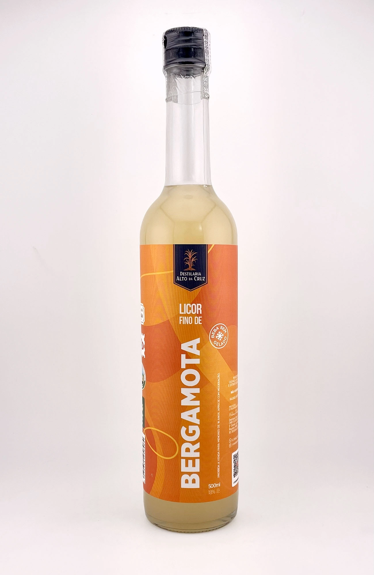 Licor Fino de Bergamota 500ml