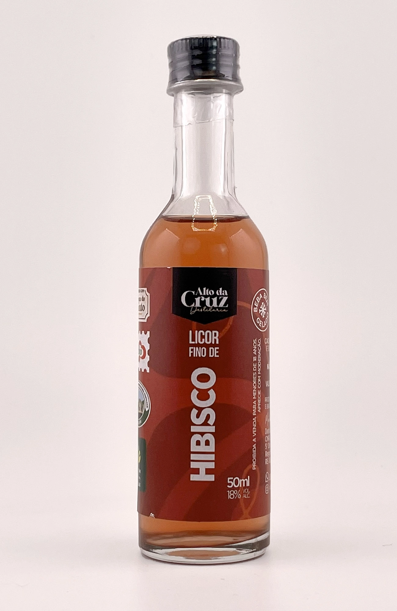 Licor Fino de Hibisco 50ml