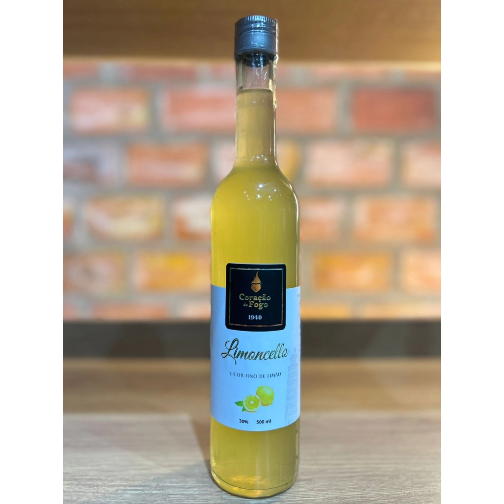 Licor Limoncello Coração de fogo - Limão Siciliano 