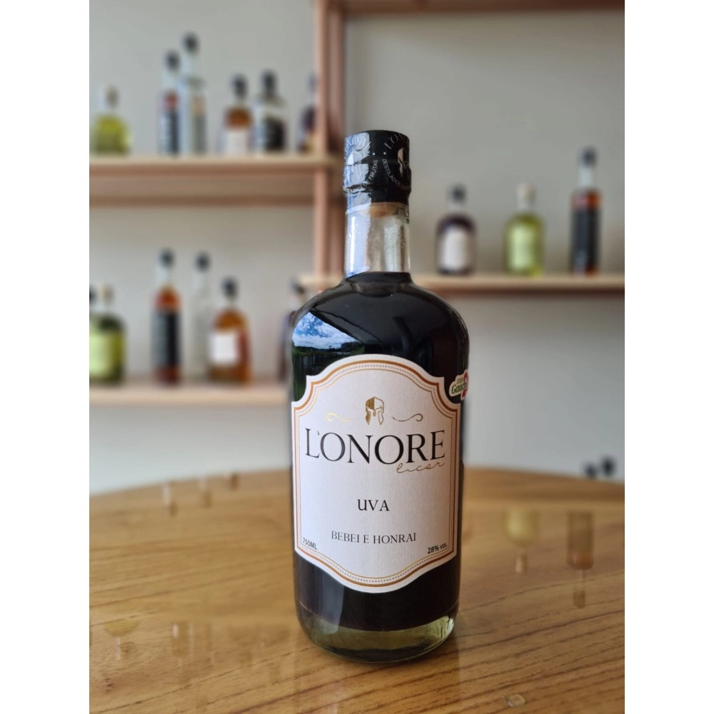 LICOR SECO DE GRAPPA COM UVA TINTA 750ML