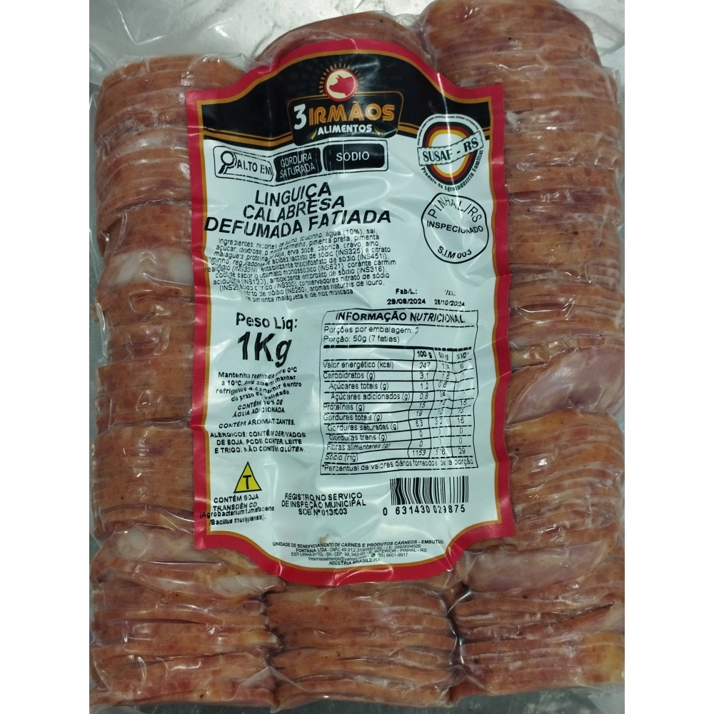 Linguiça Calabresa 1kg