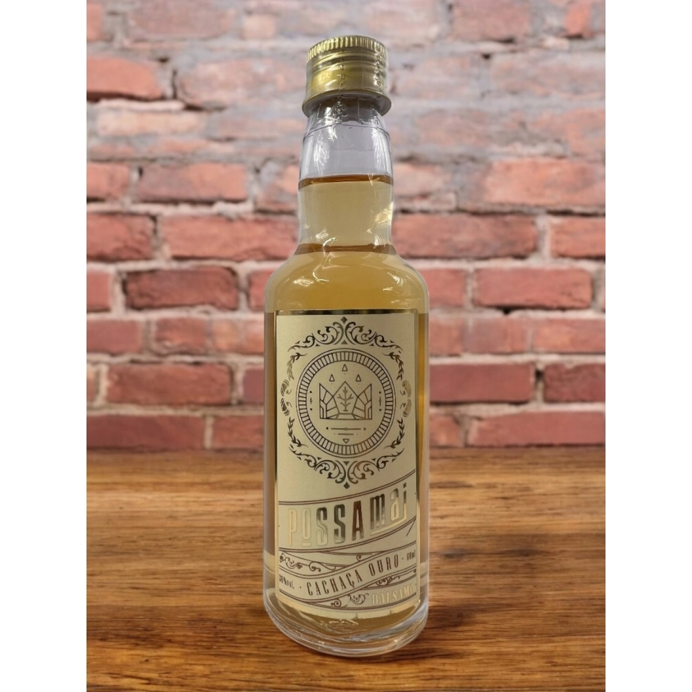 Possamai Cachaça Ouro Bálsamo 60 ml - 38% vol
