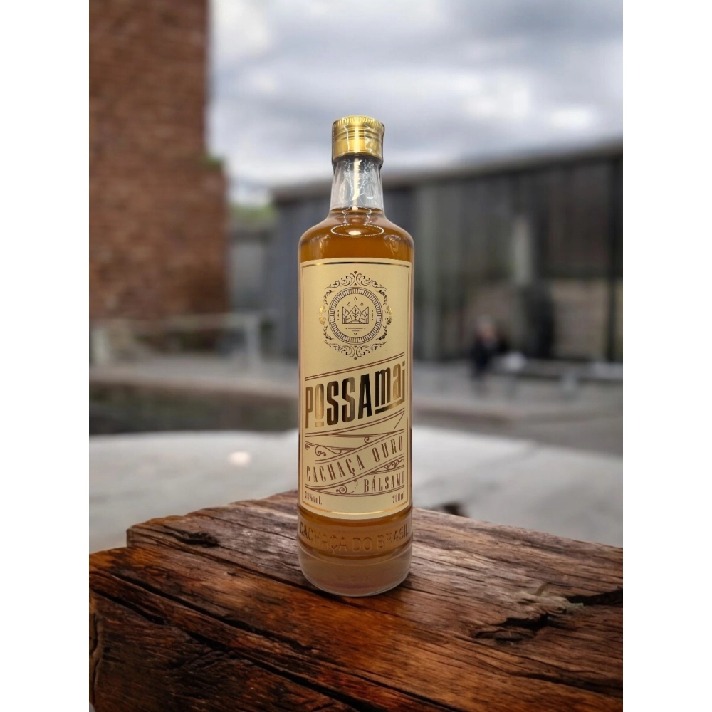Possamai Cachaça Ouro Bálsamo 700 ml - 38% vol
