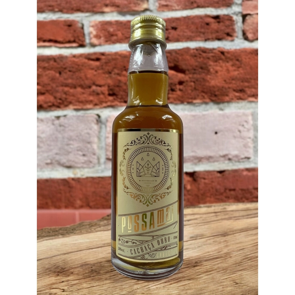 Possamai Cachaça Ouro Cabreúva 60 ml - 38% vol