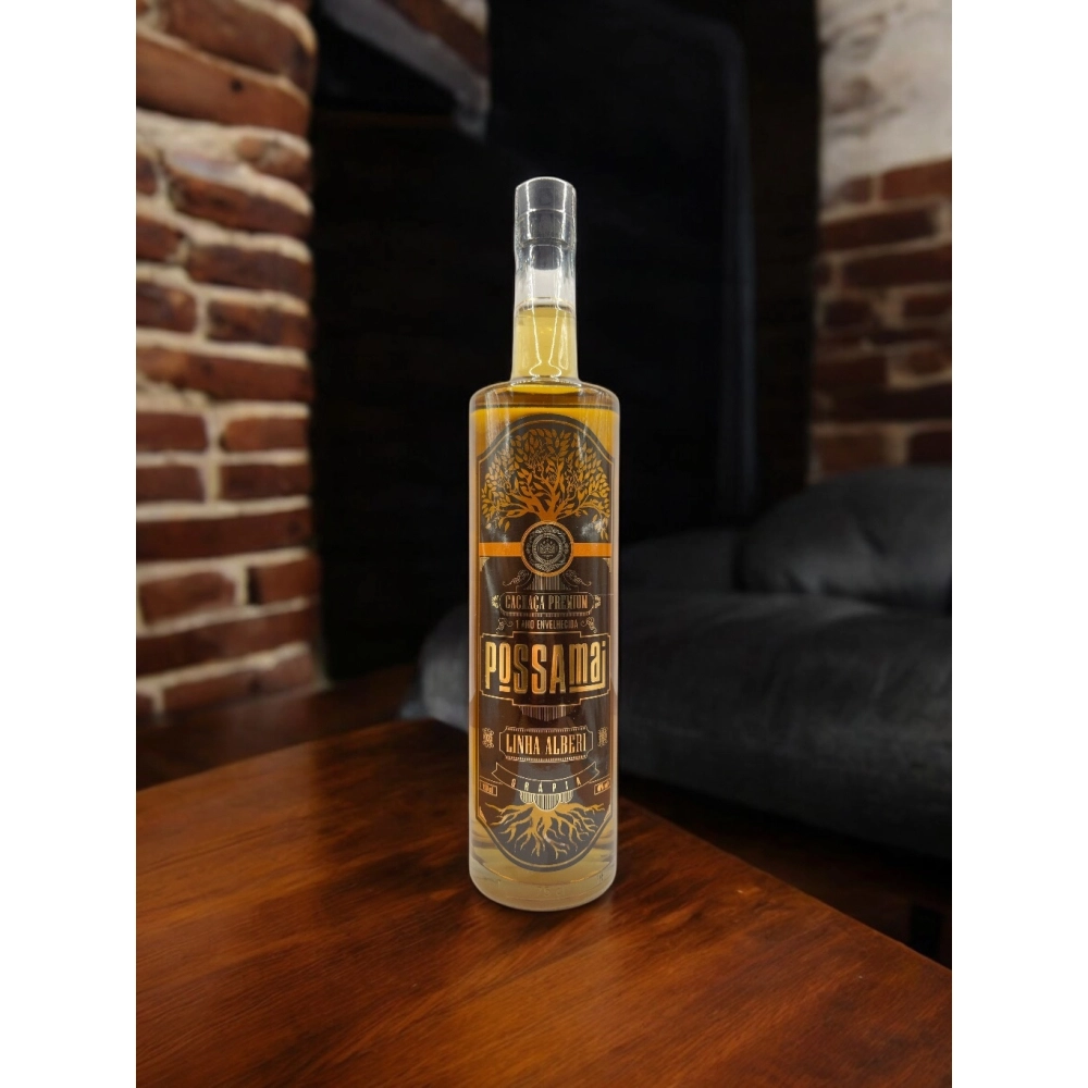 Possamai Cachaça Premium Linha Alberi - Grápia 750 ml - 40% vol