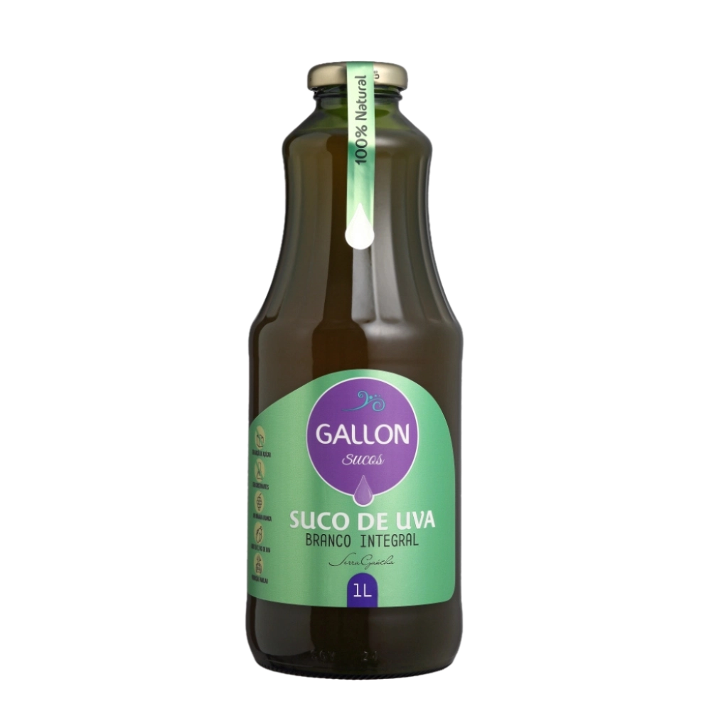 Suco De Uva Branco Integral 1l