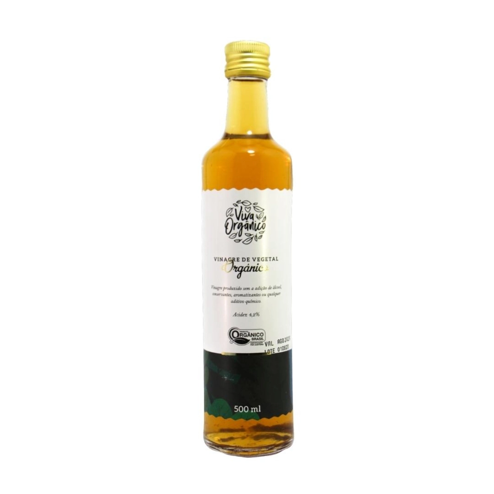 Vinagre de Caldo de Cana Orgânico 500 ml