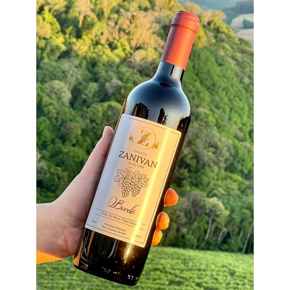 Vinho de Mesa Tinto Seco - Bordo
