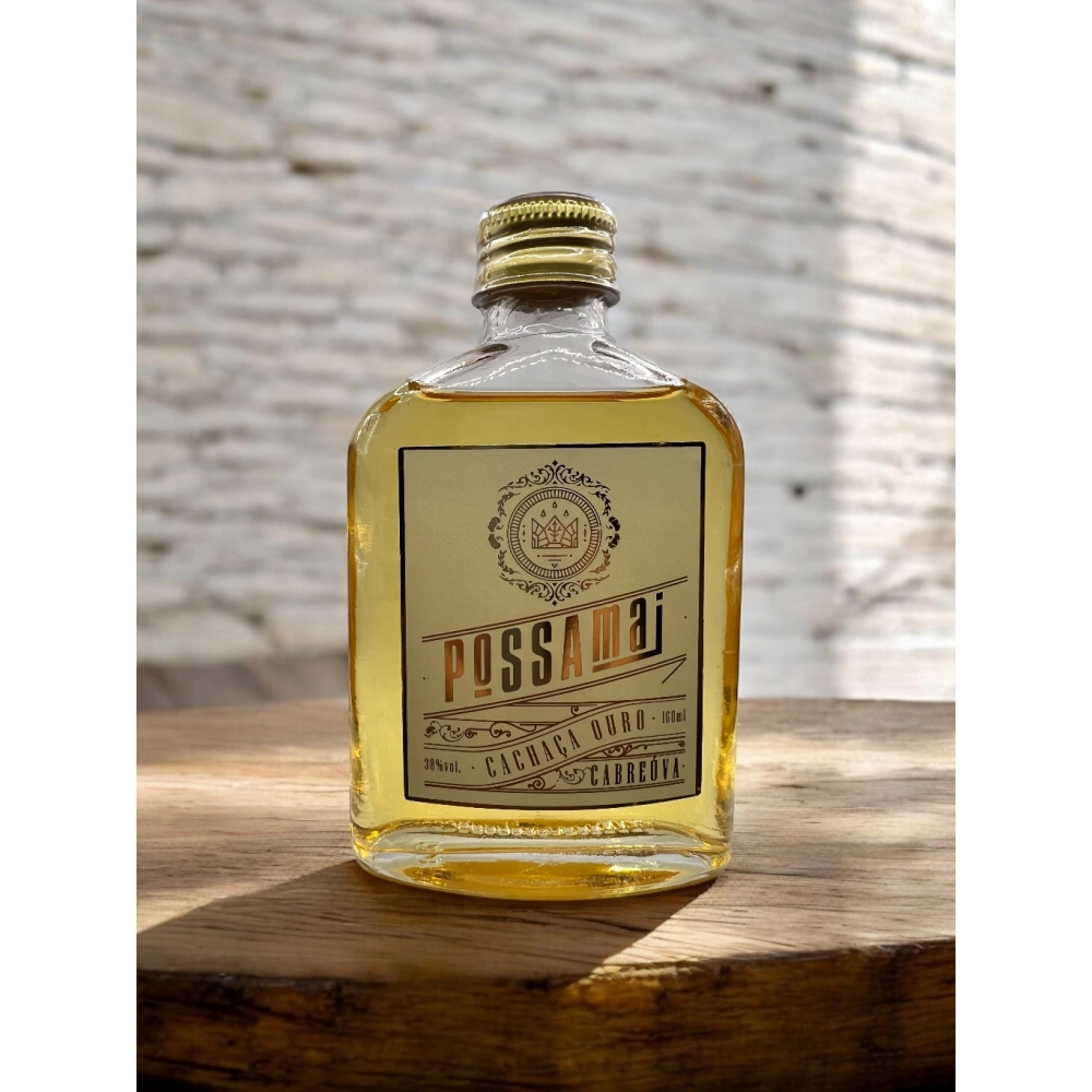 Possamai Cachaça Ouro Cabreúva 160 ml - 38% vol