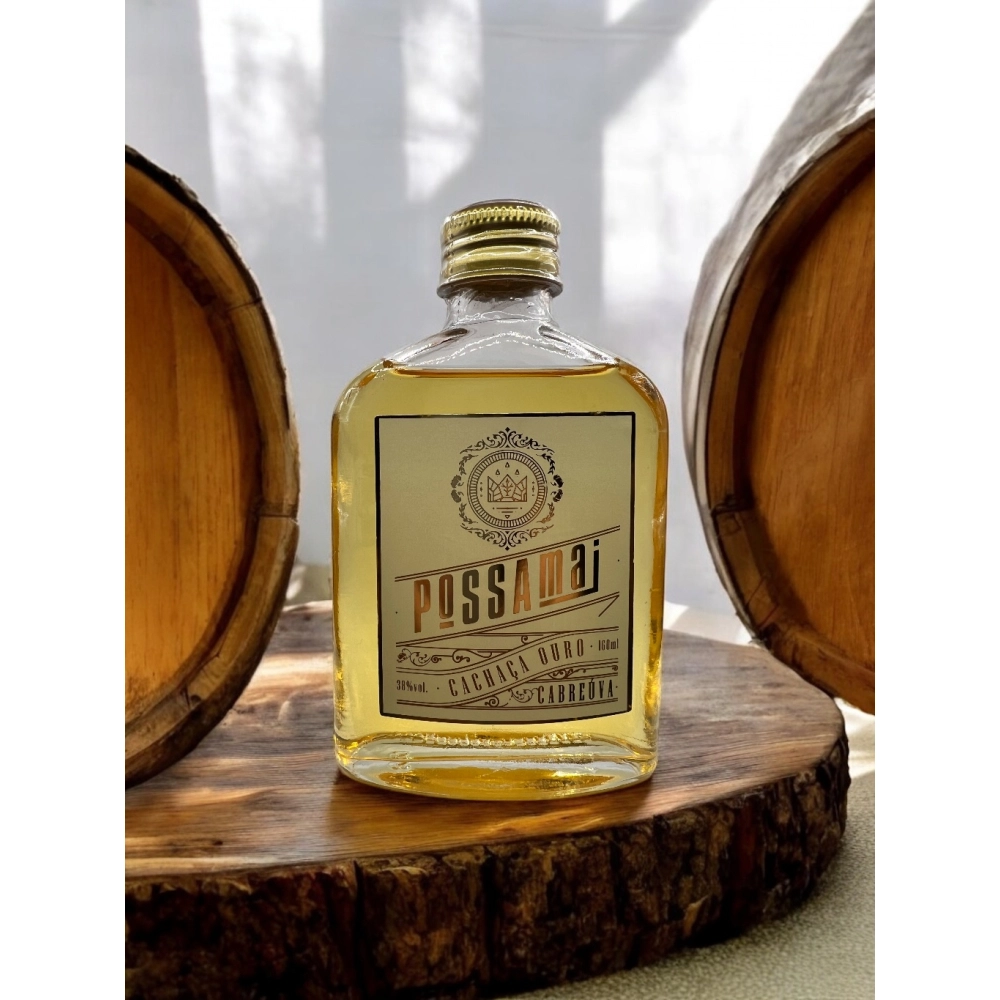 Possamai Cachaça Ouro Cabreúva 160 ml - 38% vol