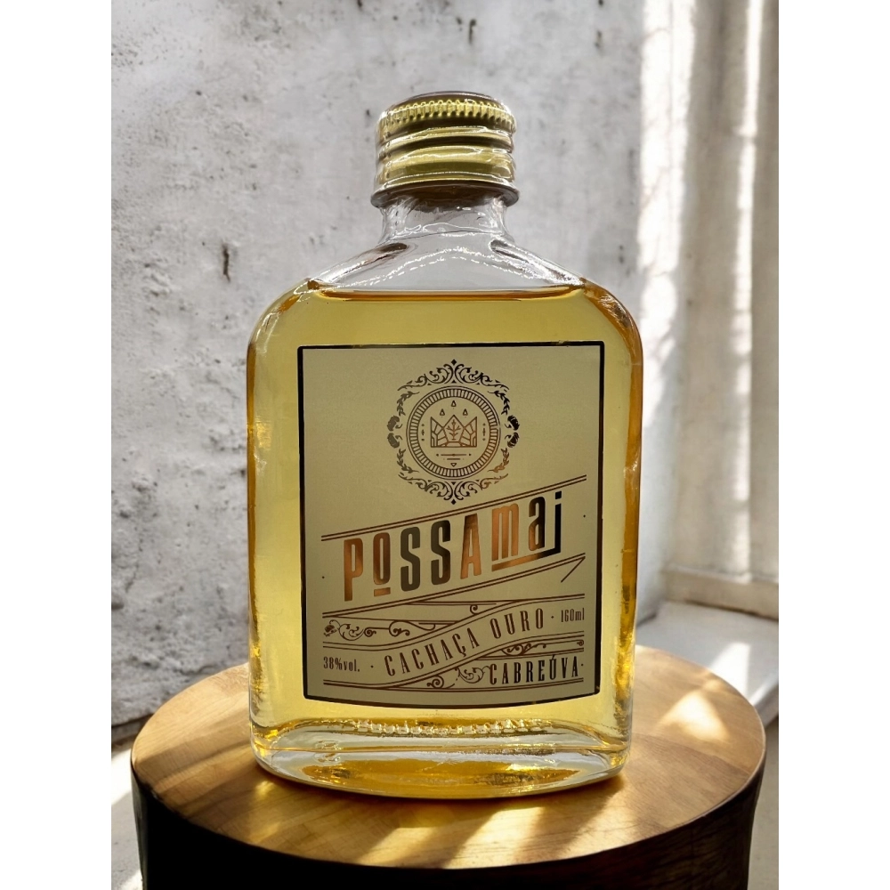 Possamai Cachaça Ouro Cabreúva 160 ml - 38% vol