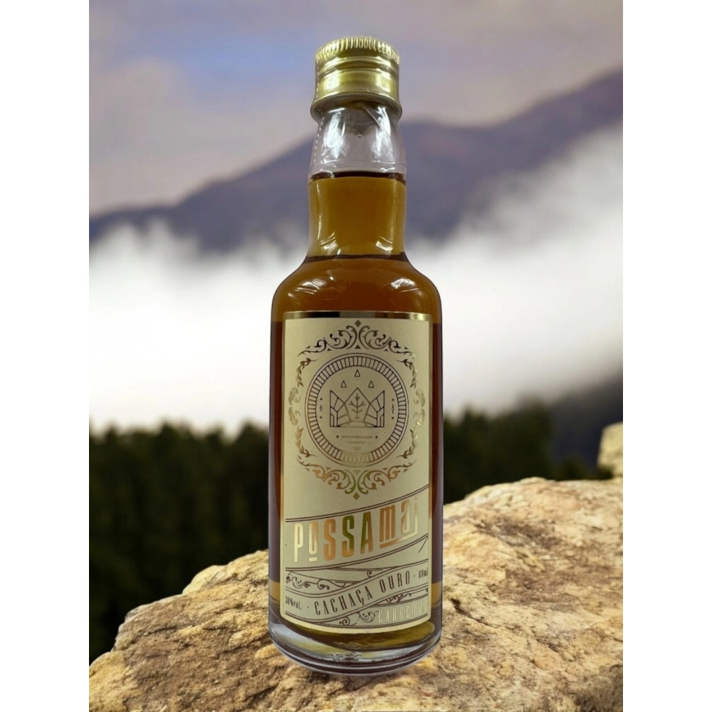 Possamai Cachaça Ouro Cabreúva 60 ml - 38% vol
