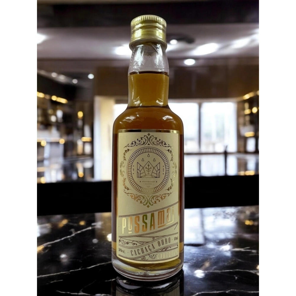 Possamai Cachaça Ouro Cabreúva 60 ml - 38% vol