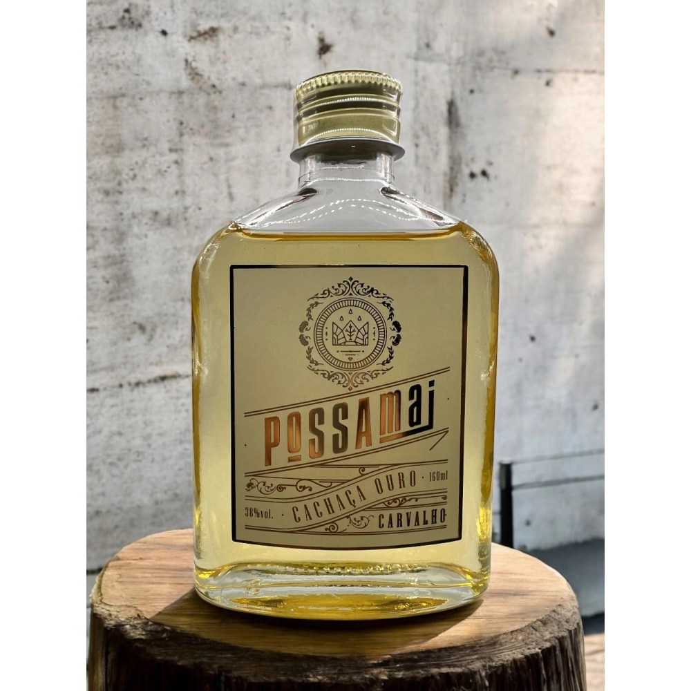 Possamai Cachaça Ouro Carvalho 160 ml - 38% vol