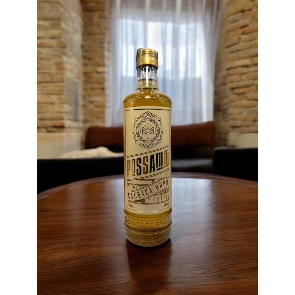Possamai Cachaça Ouro Grápia 700 ml - 38% vol