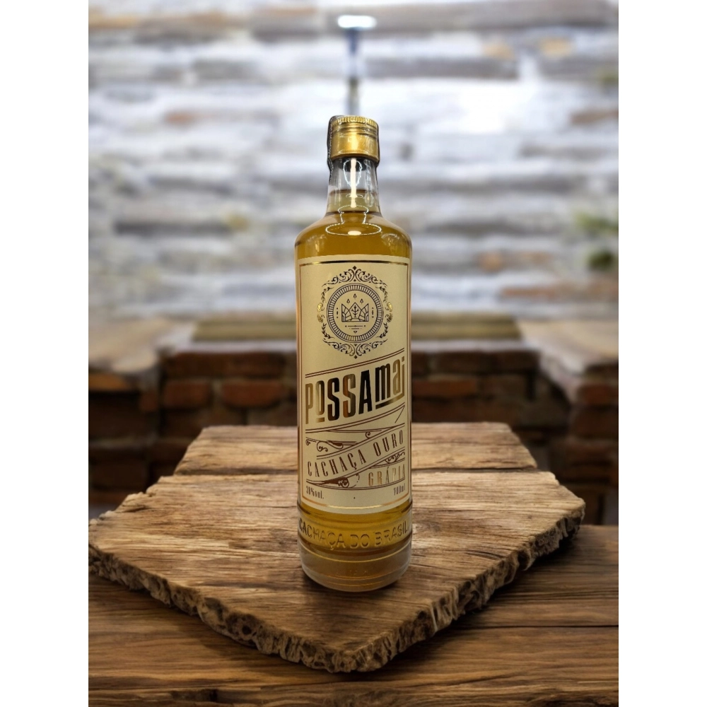 Possamai Cachaça Ouro Grápia 700 ml - 38% vol