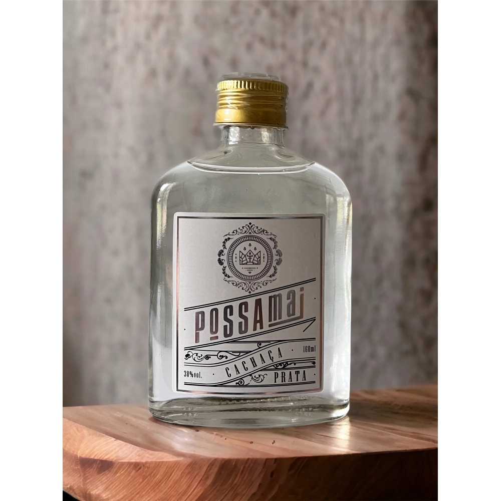 Possamai Cachaça Prata 160 ml - 38% vol