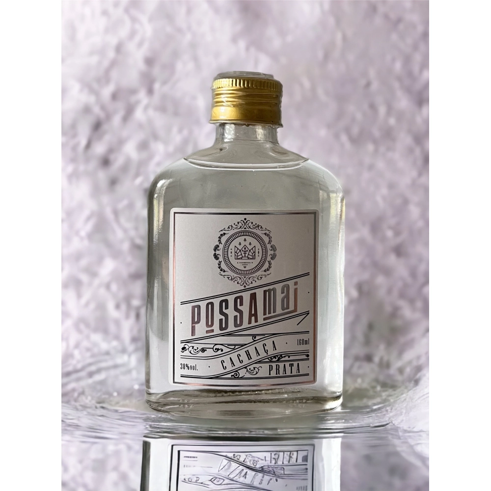 Possamai Cachaça Prata 160 ml - 38% vol