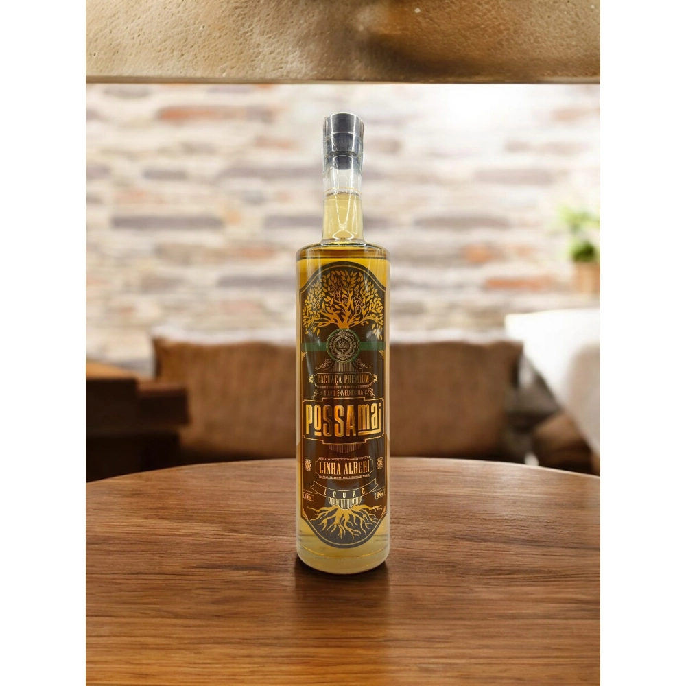 Possamai Cachaça Premium Linha Alberi - Louro 750 ml - 40% vol