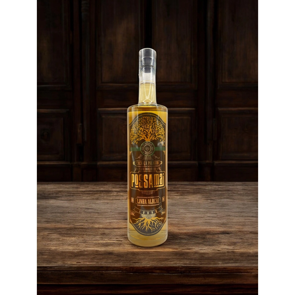 Possamai Cachaça Premium Linha Alberi - Louro 750 ml - 40% vol
